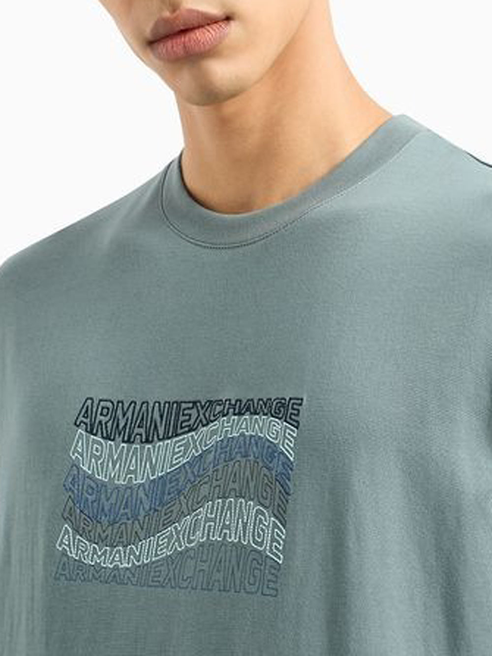 T-shirt Uomo 3DZTLE Verde