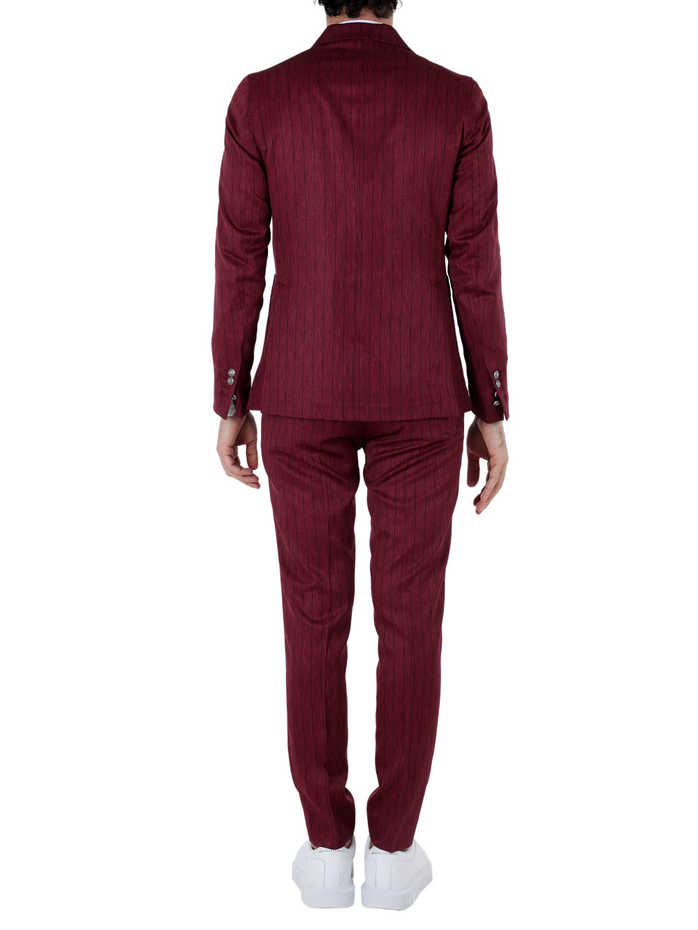 Abito Casual Uomo Rosso