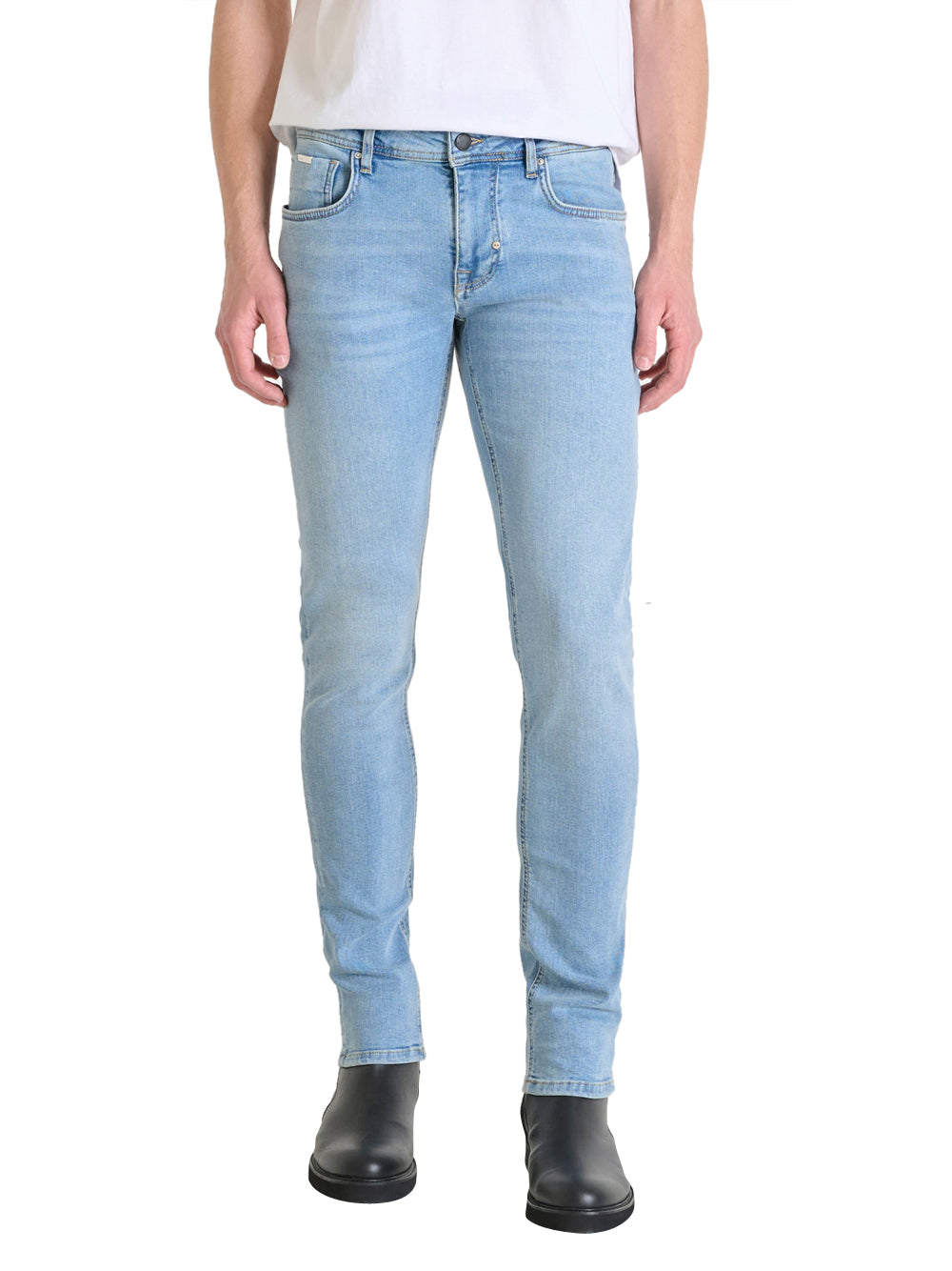 Jeans Slim Uomo MMDT00241-FA7504827010 Blu