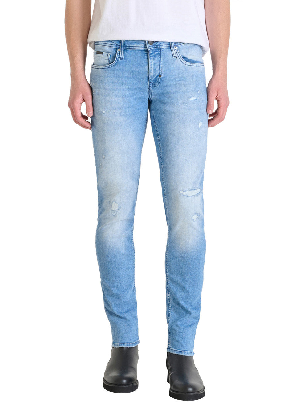 Jeans Slim Uomo MMDT00241-FA7505897010 Blu