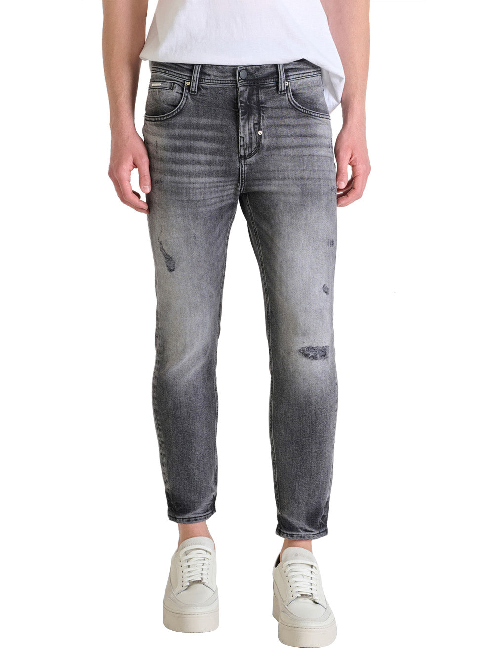 Jeans Slim Uomo MMDT00272-FA7505889000 Nero