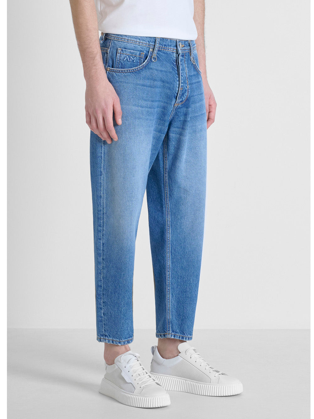 Jeans Regular Uomo MMDT00291-FA7001477010 Blu