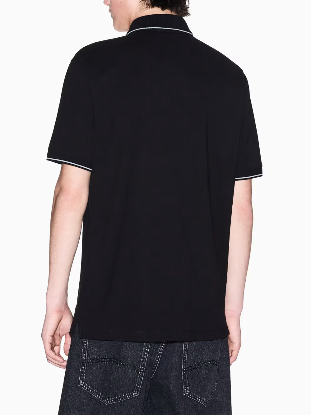 Polo Uomo XM000489 Nero
