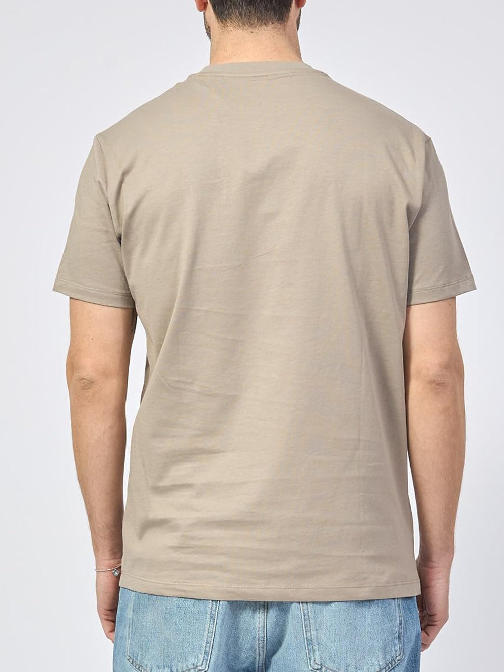 Armani Exchange T-shirt Uomo Beige