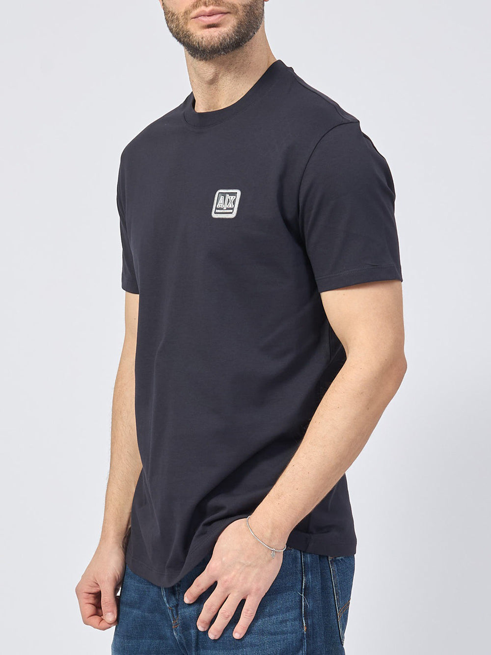 Armani Exchange Felpa Uomo 6DZMJB Blu