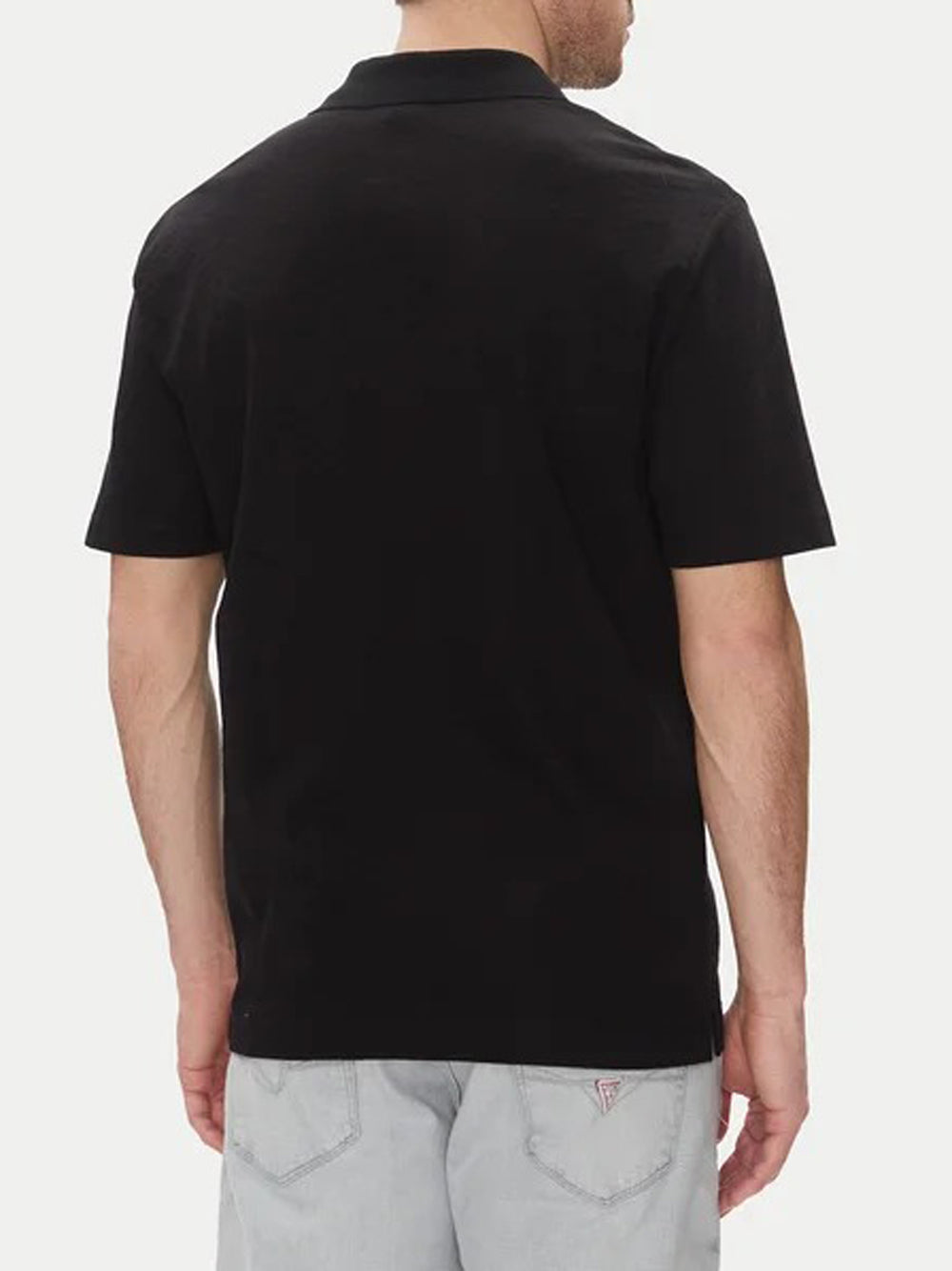 Polo Uomo XM000729 Nero