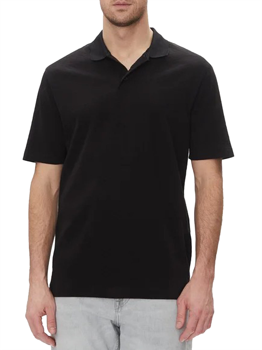 Polo Uomo XM000729 Nero