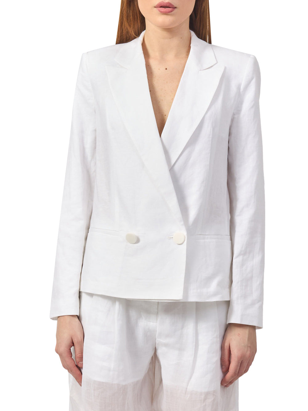 Armani Exchange Blazer Donna XW000457 Bianco