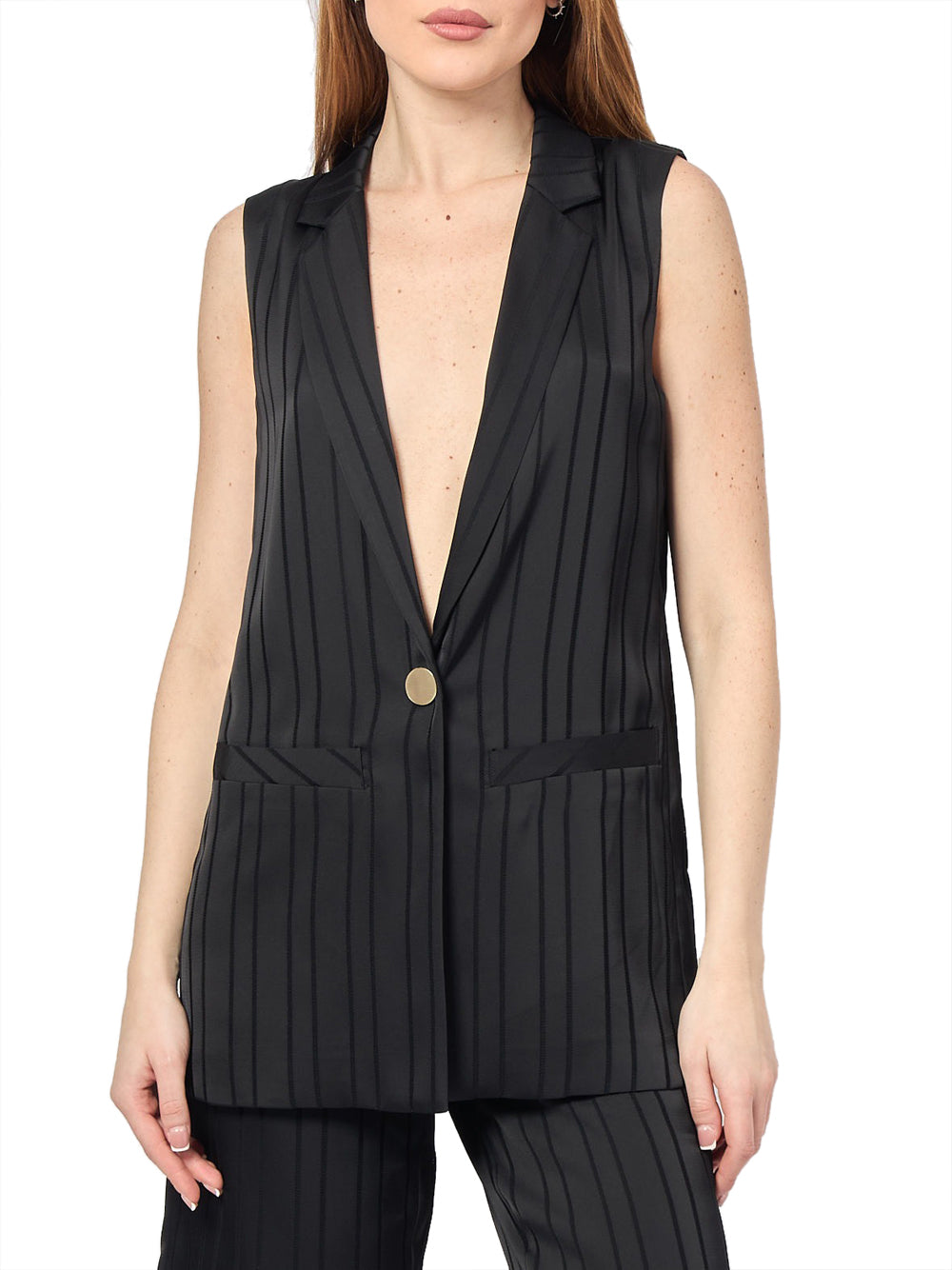 Armani Exchange Gilet Donna XW000481 Nero