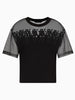 Armani Exchange T-shirt Donna XW000516 Nero