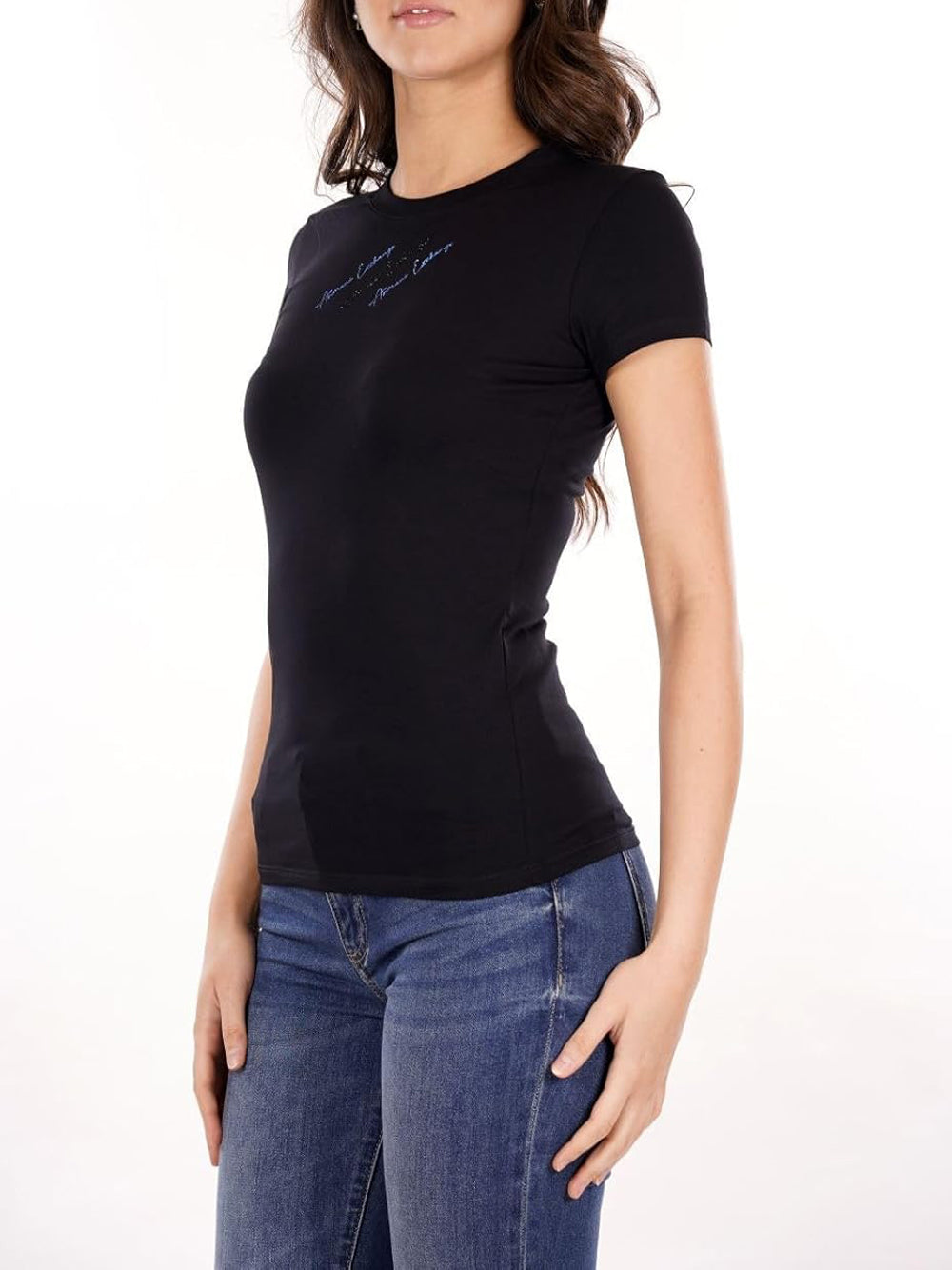 Armani Exchange T-shirt Donna XW000599 Nero