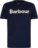 Barbour T-shirt Uomo Logo Blu