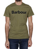 Barbour T-shirt Uomo Logo Blu