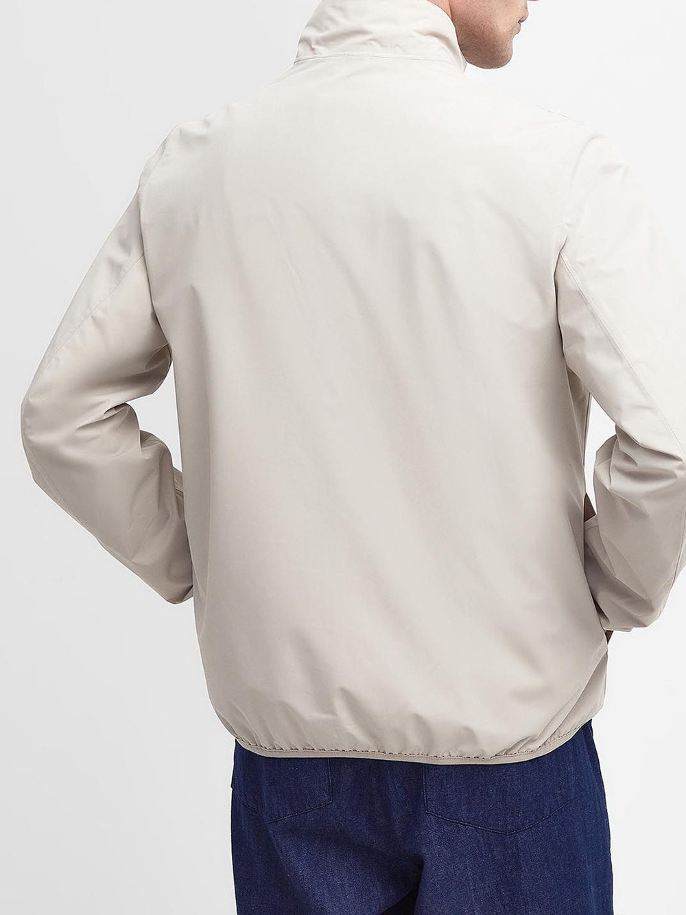 Barbour Giubbino Uomo Korbel Bianco