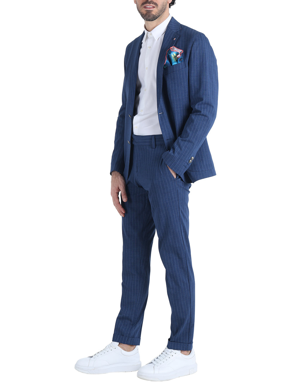 Abito Casual Uomo AMARANTO-ABS990 Blu