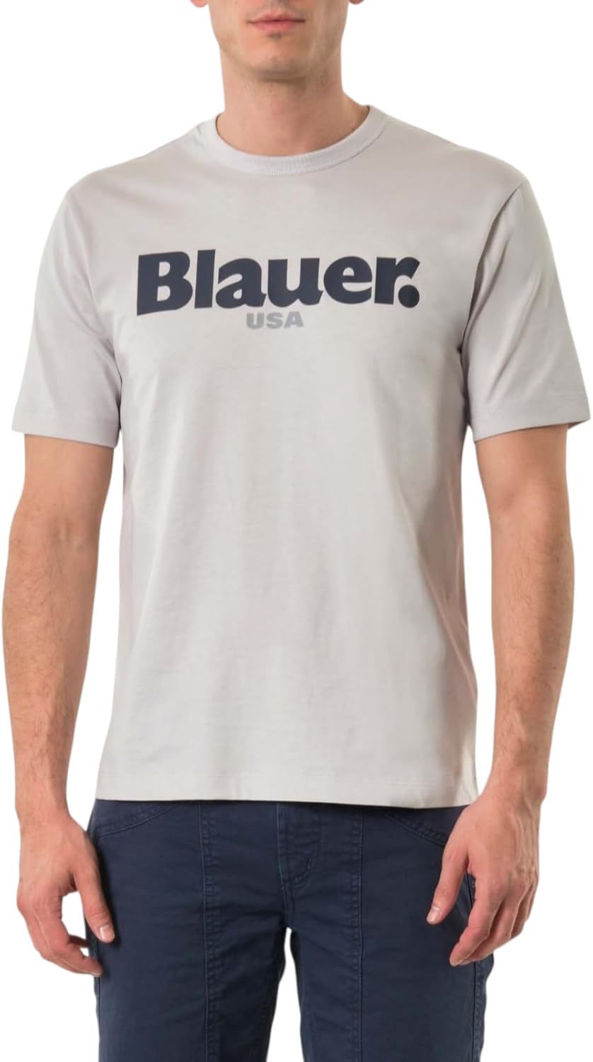 Blauer T-shirt Uomo 25SBLUH02192004547 A.CR_DES
