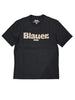 Blauer T-shirt Uomo Ernst Rosa