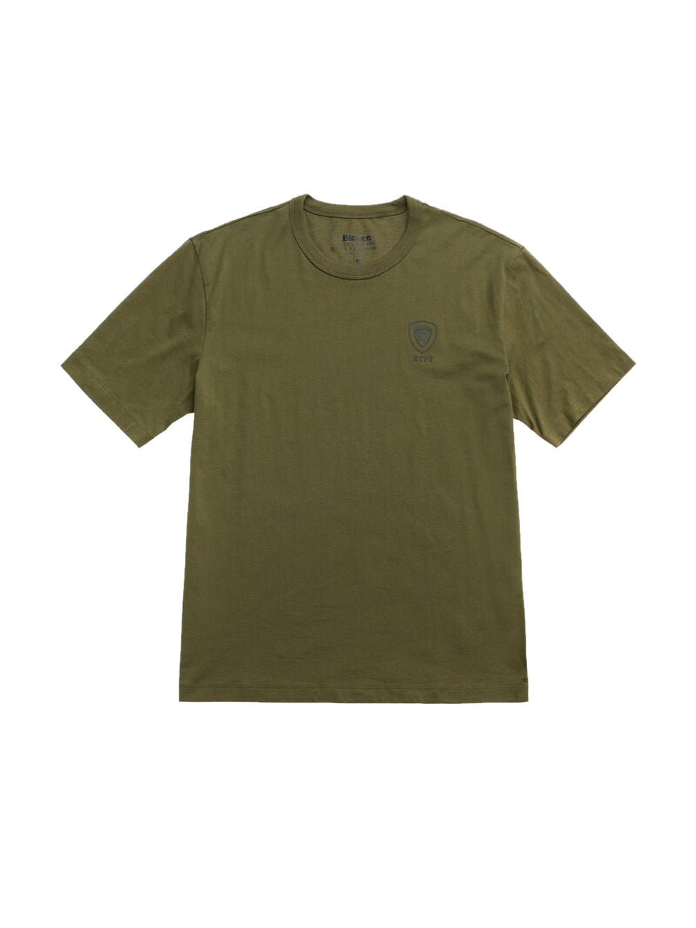 Blauer T-shirt Uomo Eutaw Verde