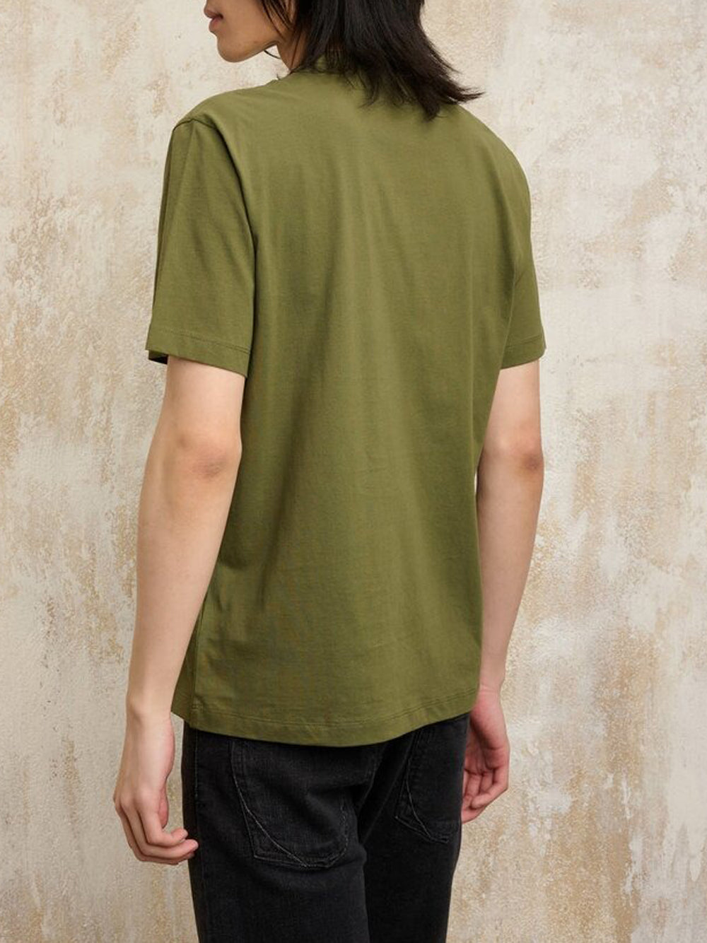 Blauer T-shirt Uomo Eutaw Verde
