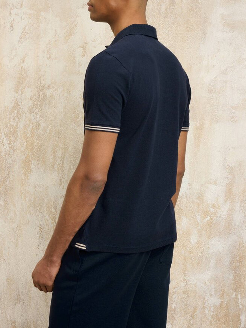 Blauer Polo Uomo 25SBLUT02306006801 Blu
