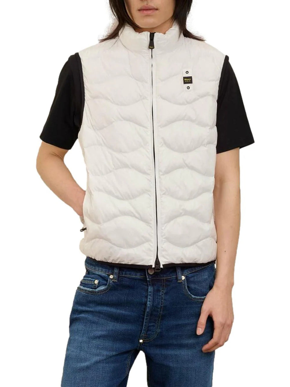 Blauer Smanicato Uomo 25SBLUX02230005958 Bianco