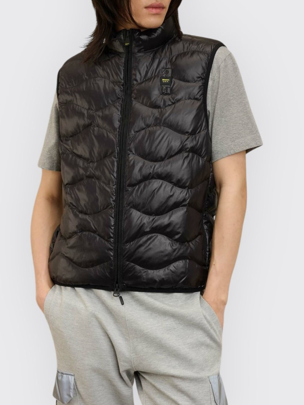 Blauer Smanicato Uomo 25SBLUX02230005958 Nero