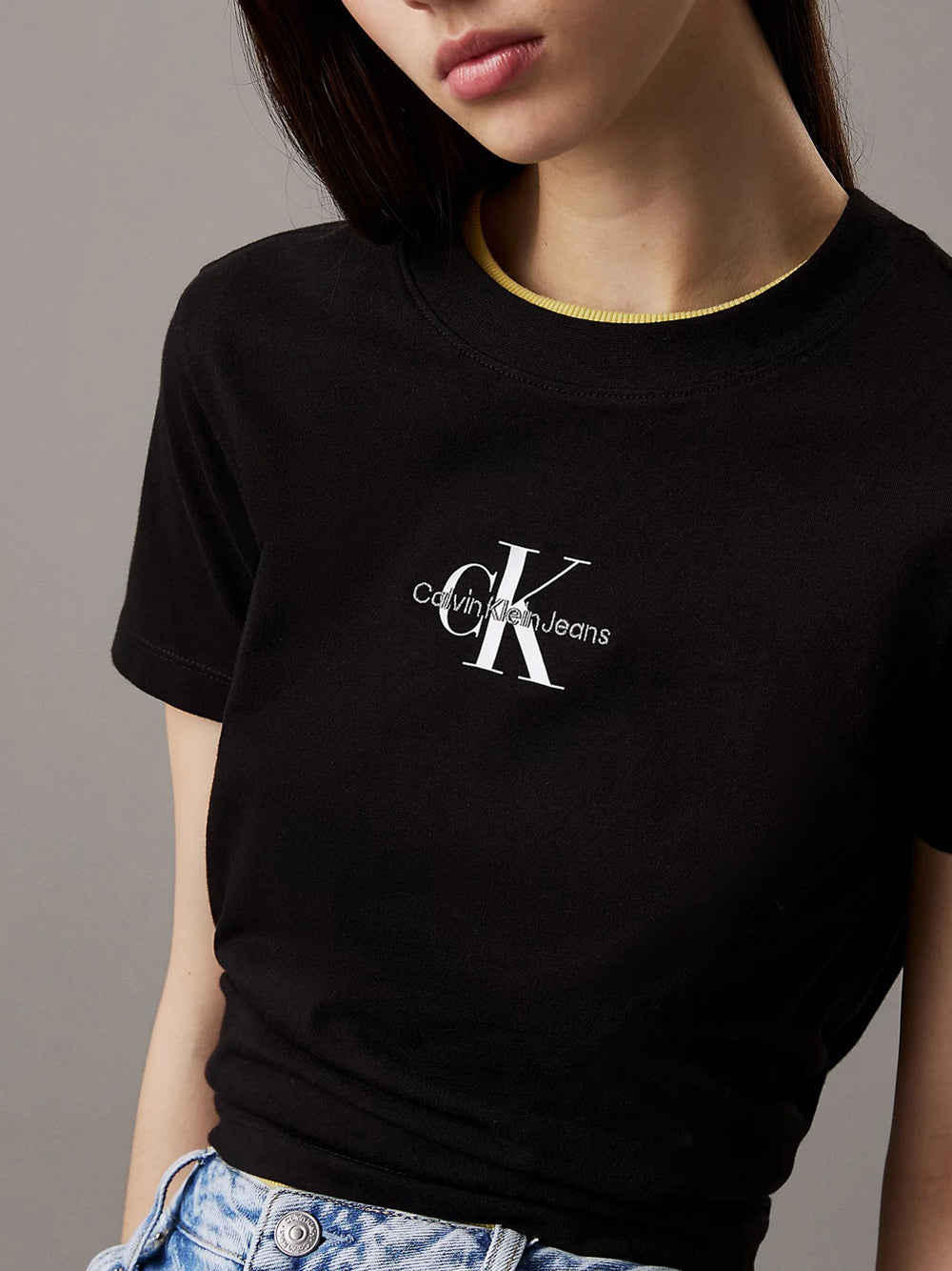 Calvin Klein T-shirt Donna J20J223113 Nero