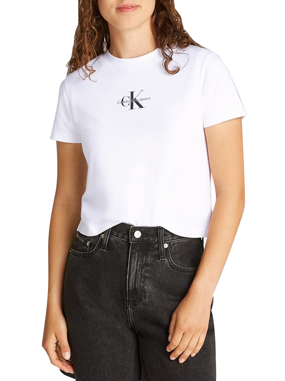 Calvin Klein T-shirt Donna J20J223113 Bianco