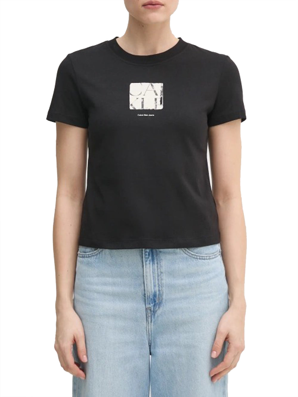 Calvin Klein T-shirt Donna J20J225260 Nero