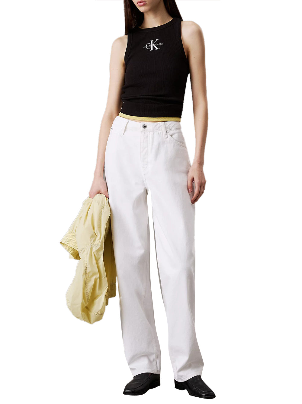 Calvin Klein Top Donna J20J225301 Nero