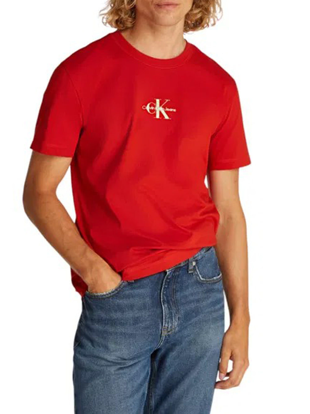 Calvin Klein T-shirt Uomo J30J325649 A.CR_DES
