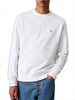 Calvin Klein Felpa Girocollo Uomo J30J327115 Bianco