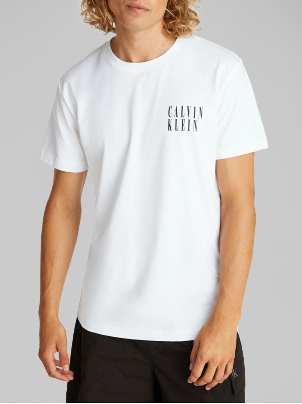 Calvin Klein T-shirt Uomo J30J327478 Bianco