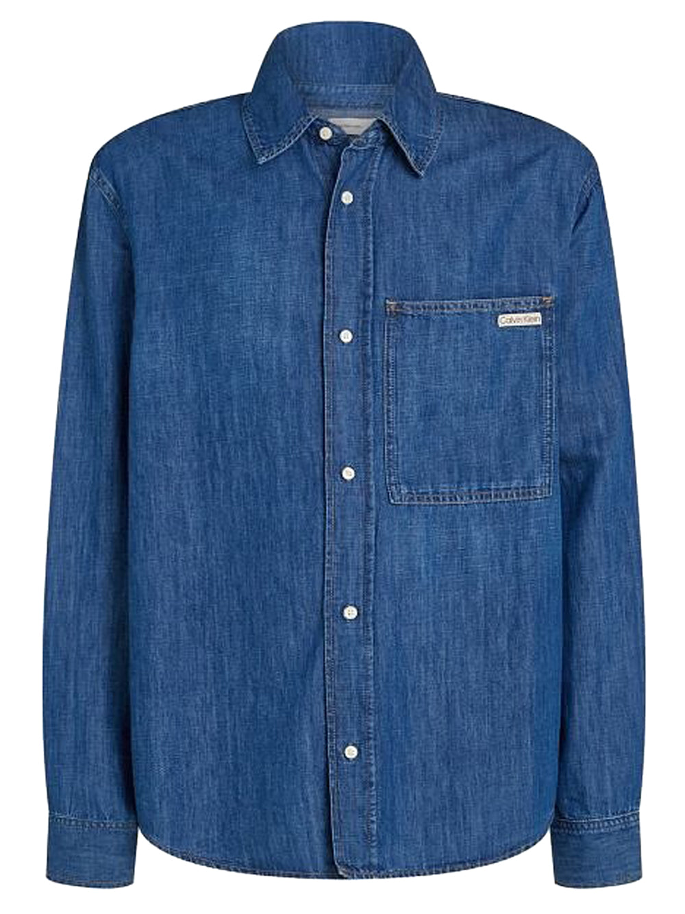 Calvin Klein Camicia Uomo J30J327509 Blu