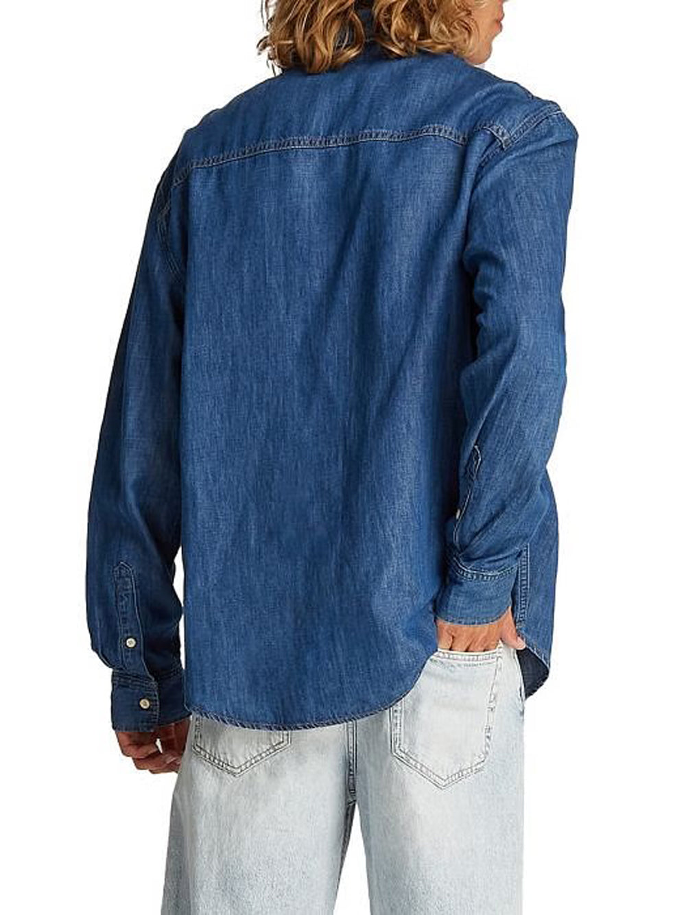 Calvin Klein Camicia Uomo J30J327509 Blu