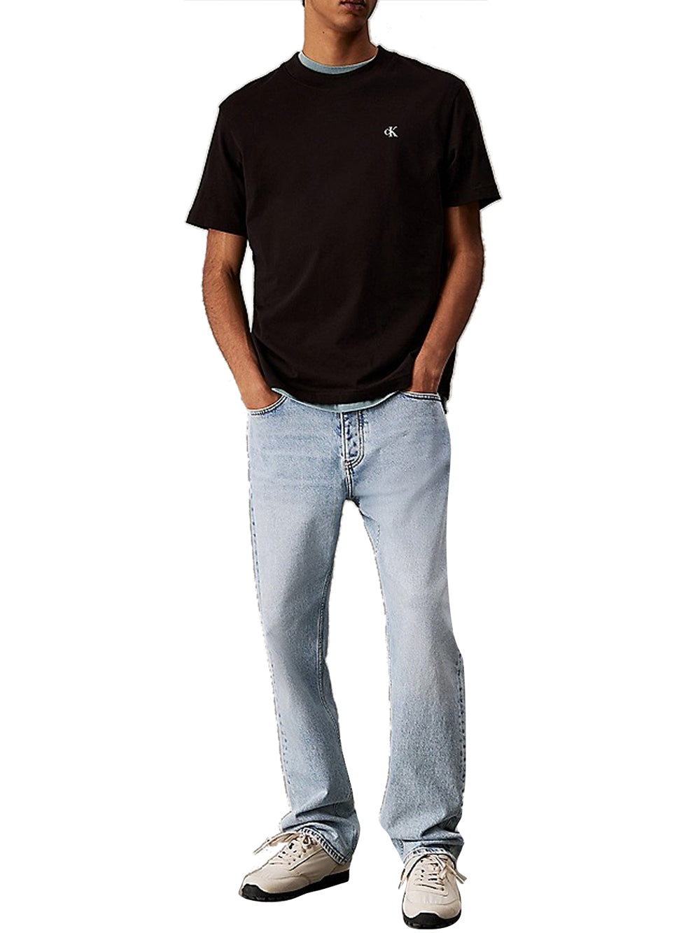 Calvin Klein T-shirt Uomo J30J327523 Nero