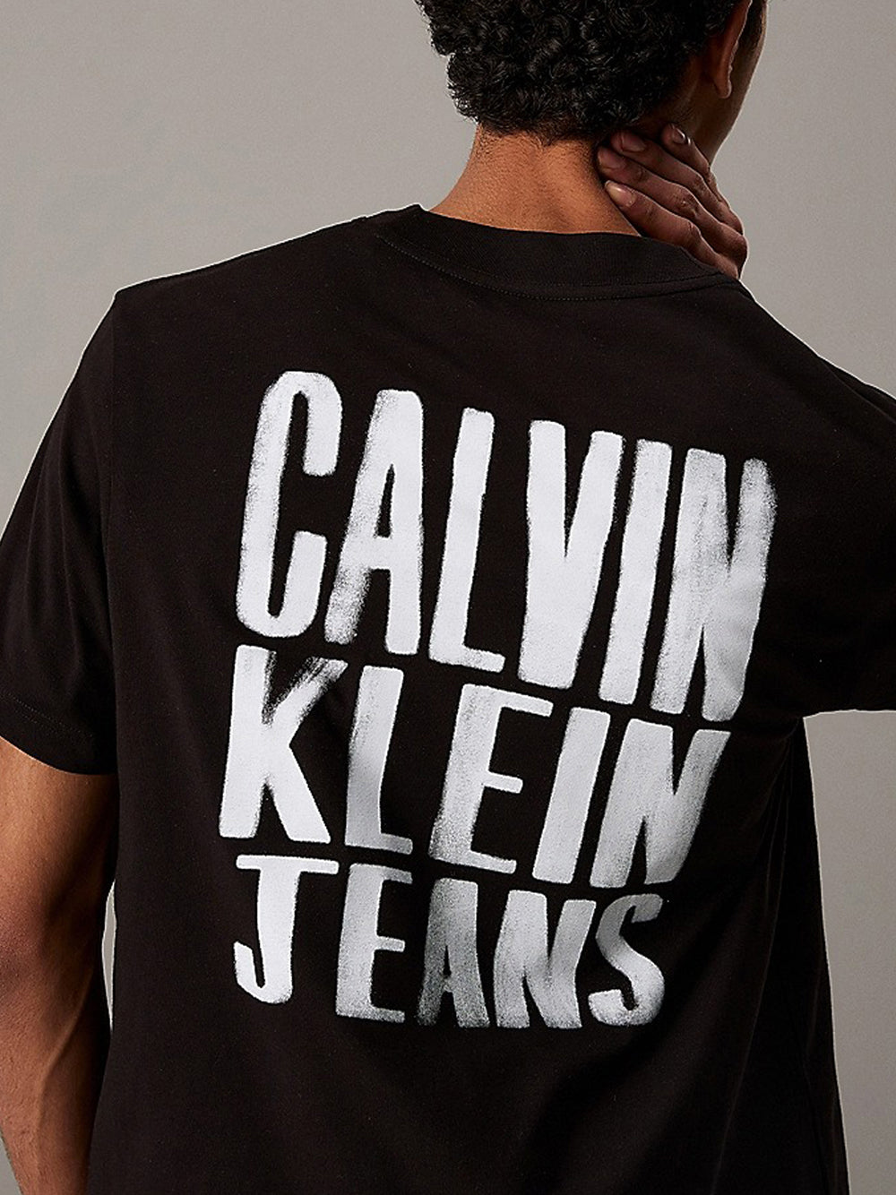 Calvin Klein T-shirt Uomo J30J327523 Nero
