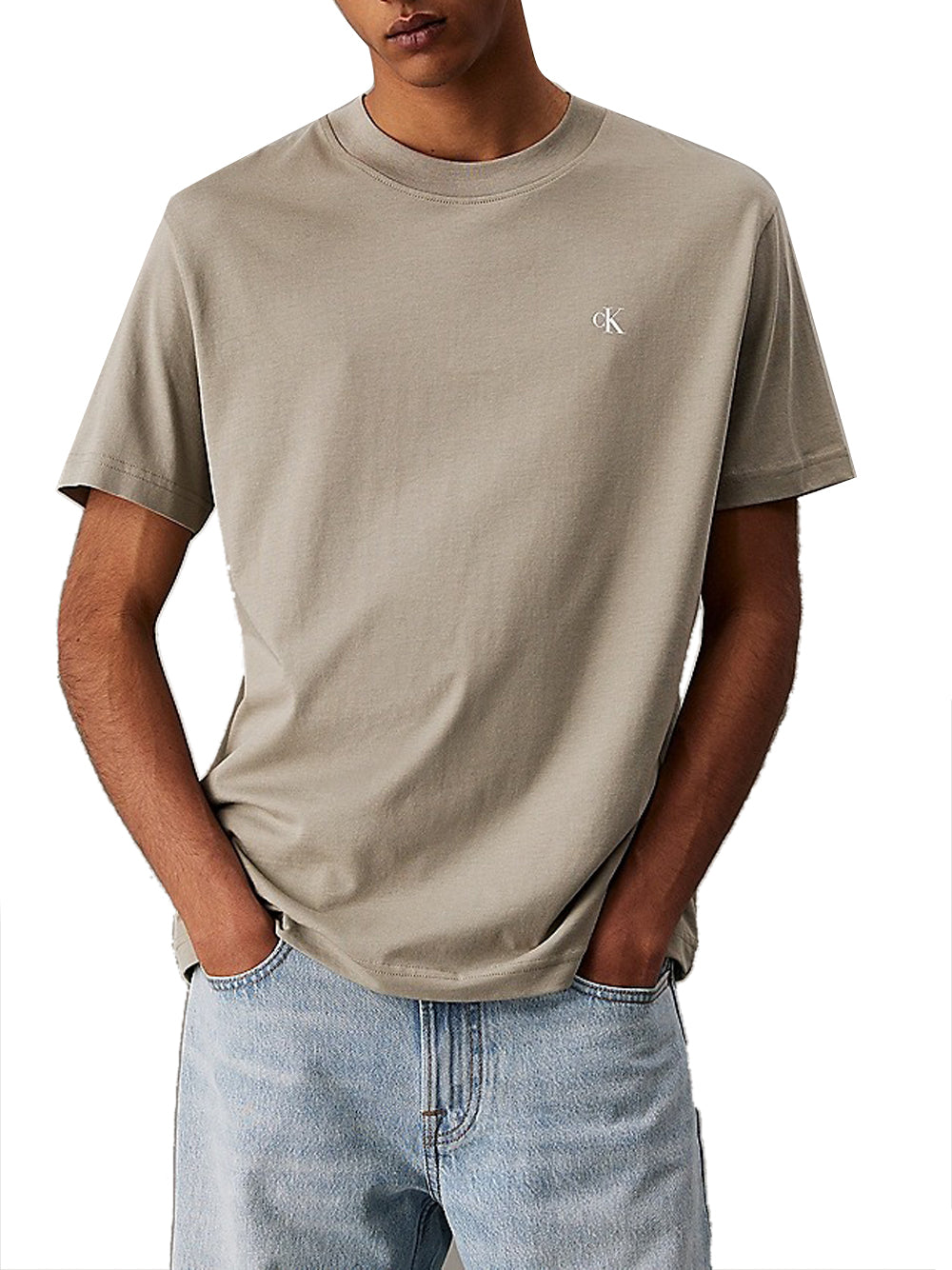 Calvin Klein T-shirt Uomo J30J327523 Verde