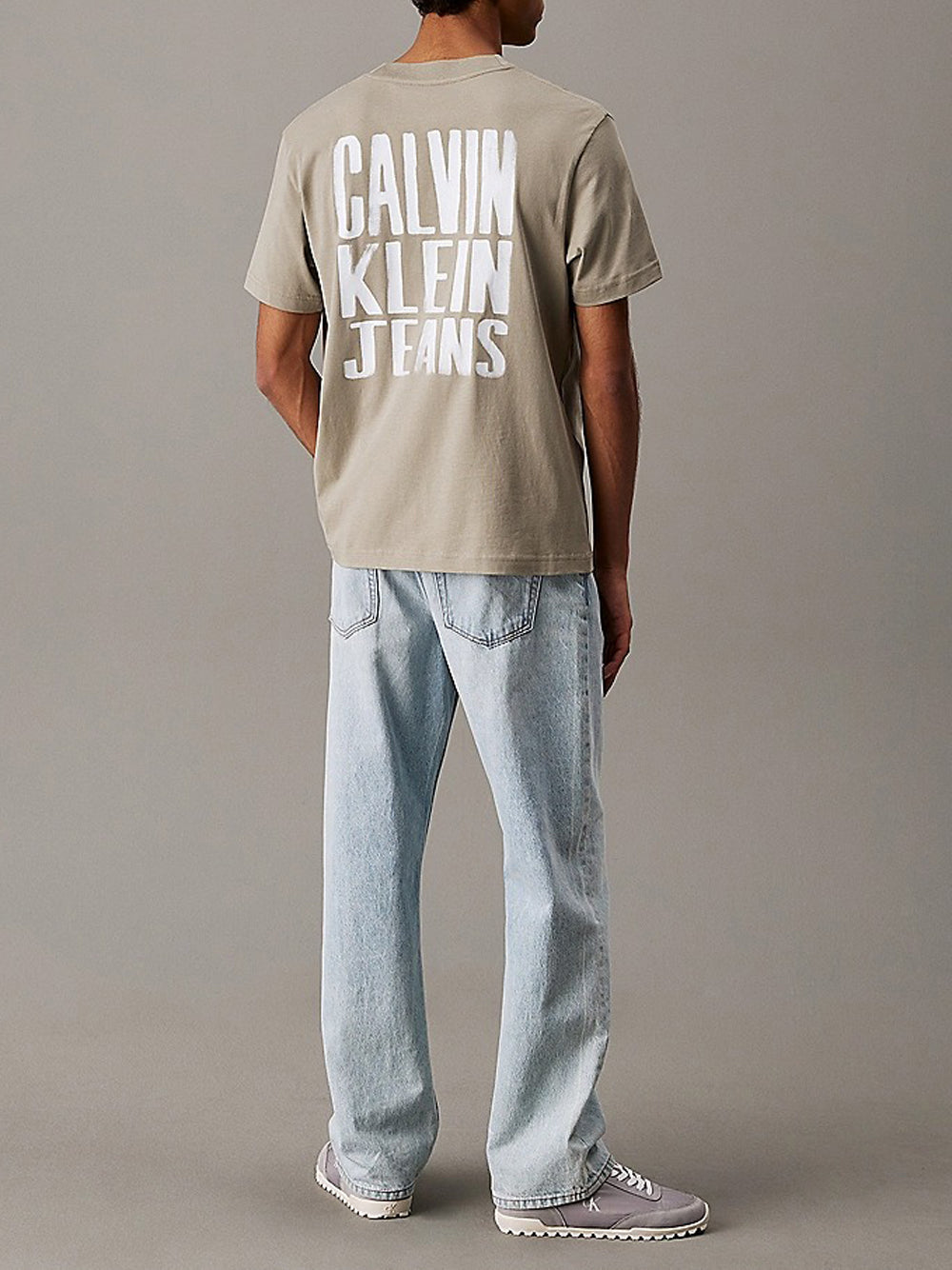 Calvin Klein T-shirt Uomo J30J327523 Verde