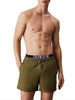 Calvin Klein Shorts Mare Uomo Medium Double Wb Rosso