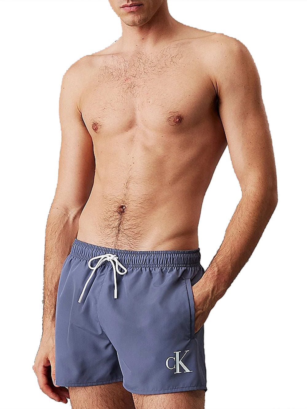 Shorts Mare Uomo Short Drawstring Grigio