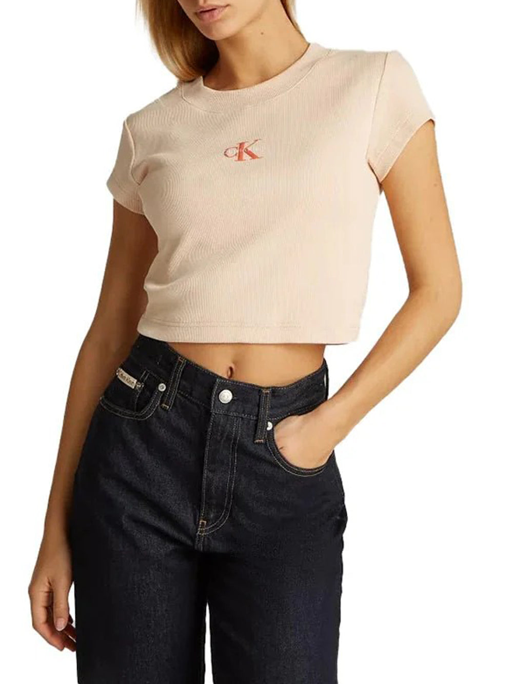 Calvin Klein T-shirt Donna LV047AB802 A.CR_DES