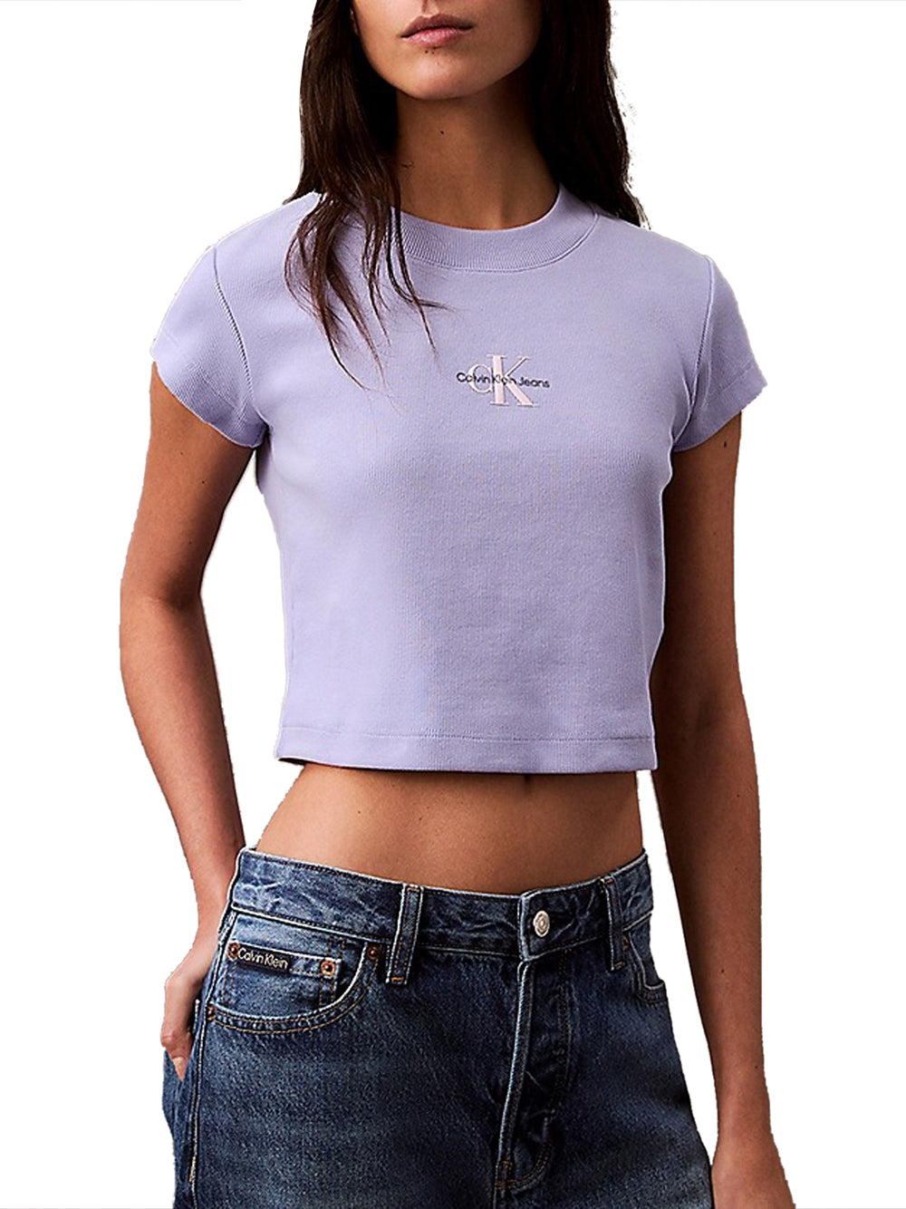Calvin Klein T-shirt Donna LV047AB802 Viola