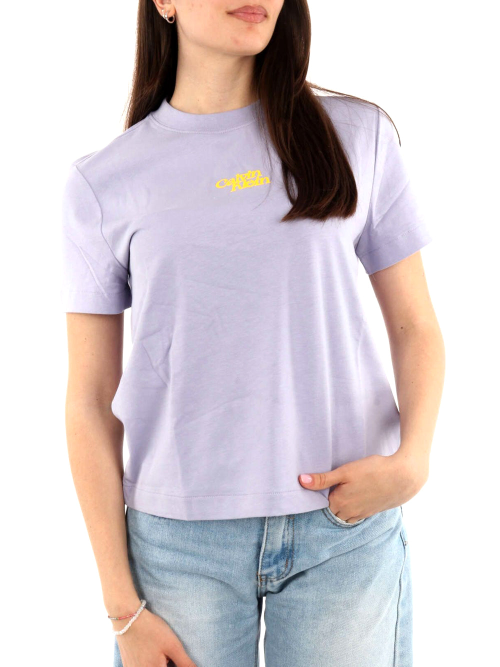 Calvin Klein T-shirt Donna LV047B851G A.CR_DES