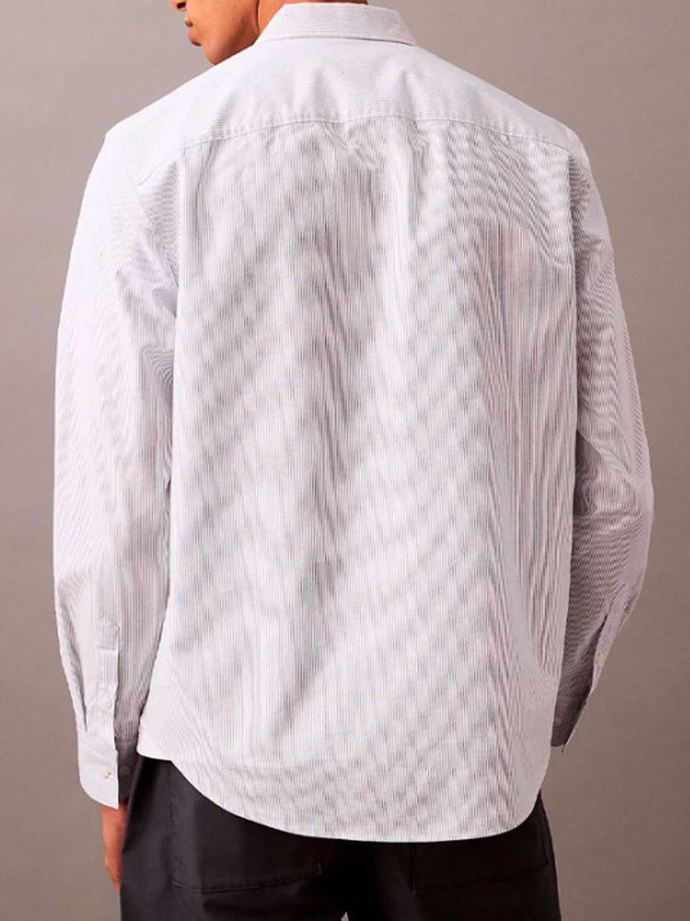 Calvin Klein Camicia Uomo LV04RB119G Grigio