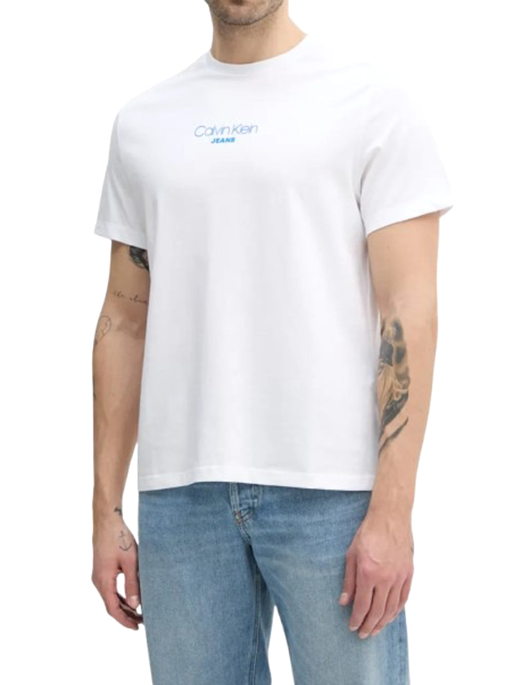 Calvin Klein T-shirt Uomo LV04RB824G Bianco