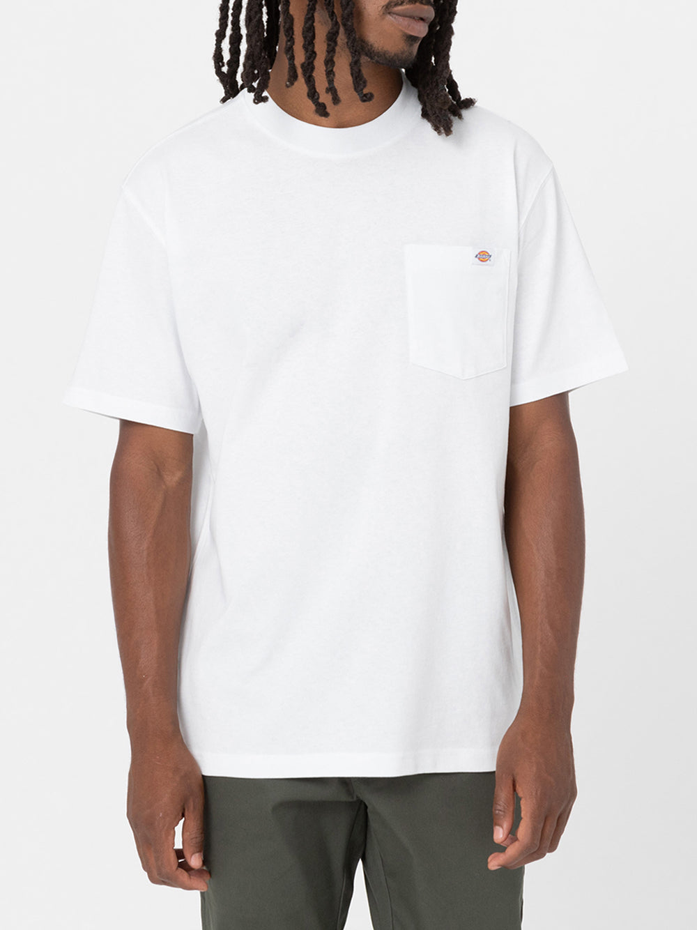 Dickies T-shirt Uomo DK0A4YFC Bianco