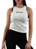 Dickies Top Donna Rib Bianco