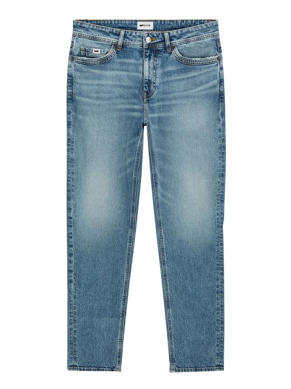Gas Jeans Uomo 35185430032473 Blu