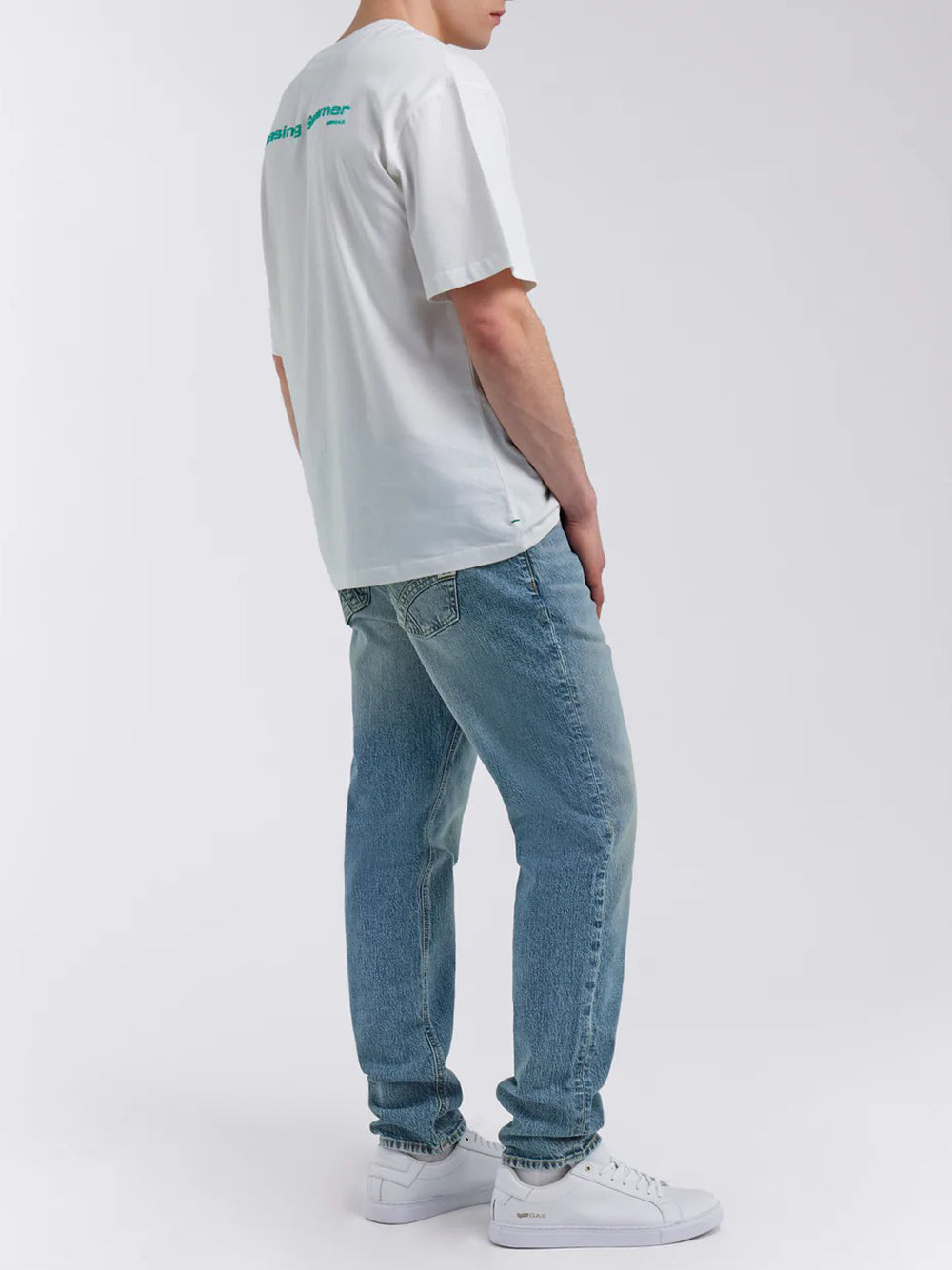 Gas Jeans Uomo 35185430032473 Blu